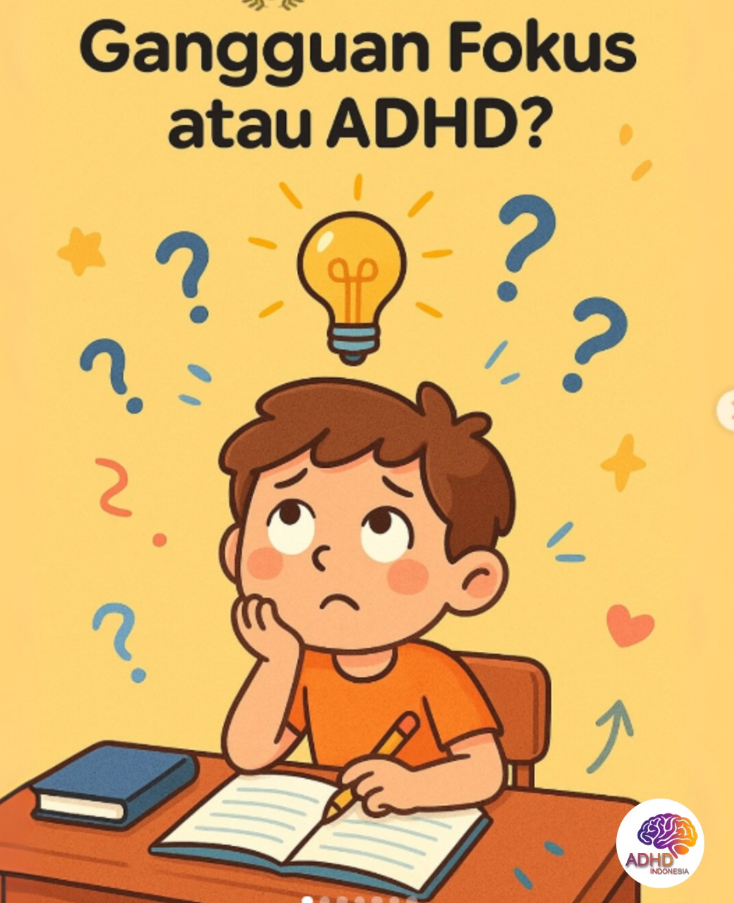ADHD dan Kesulitan Fokus Anak: Edukasi untuk Keluarga di Kabupaten Buleleng