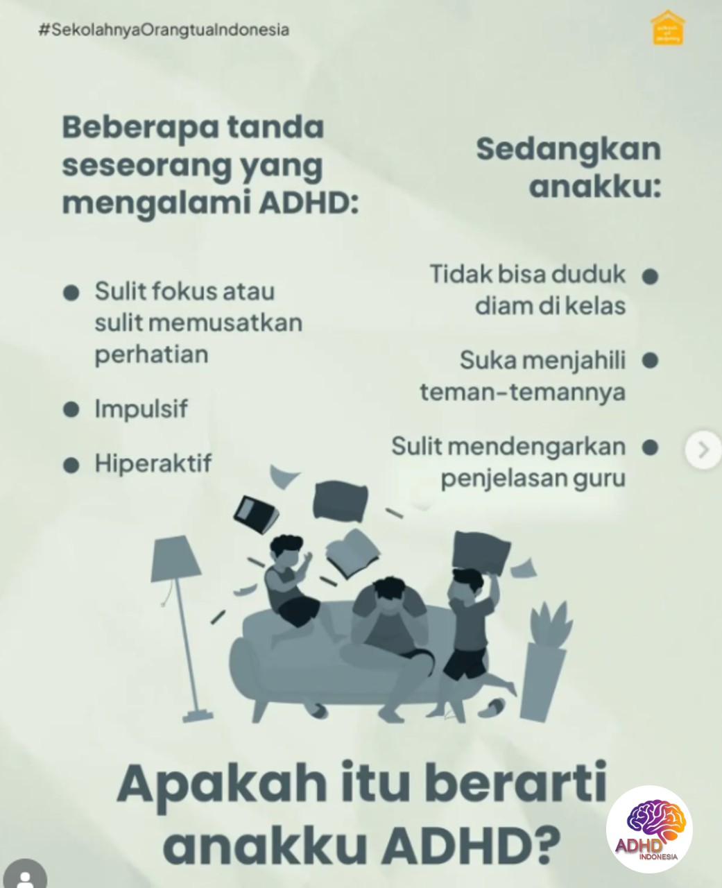 Ciri dan Gejala ADHD pada Anak Usia Dini di Kabupaten Buleleng